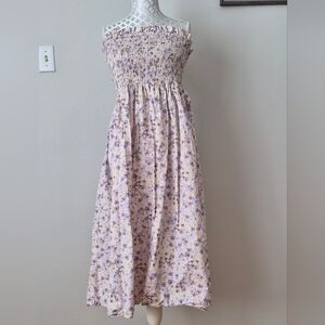 H&M Floral Purple Dress